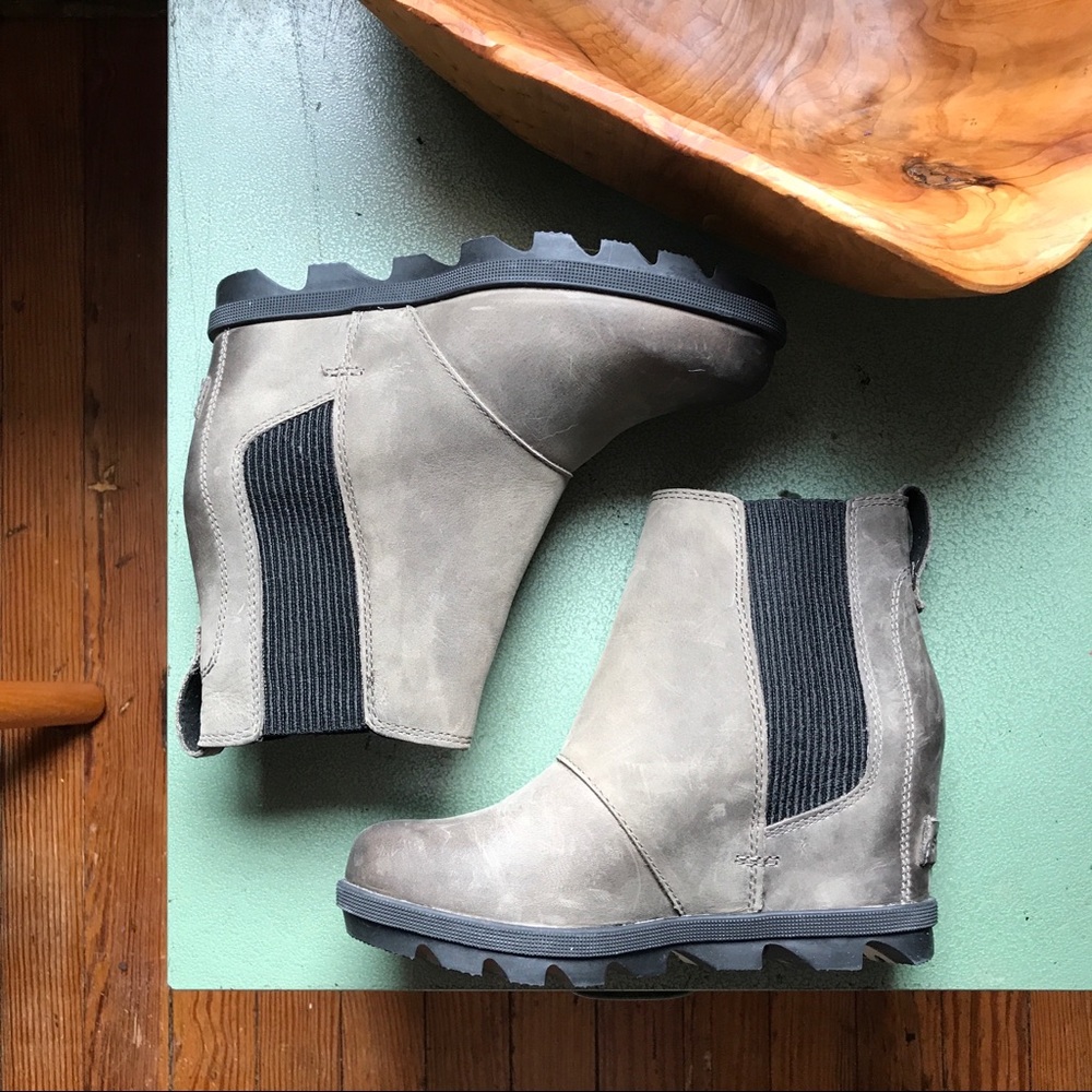 SOREL Joan of Arctic Lea Wedge II Chelsea Bootie, 5